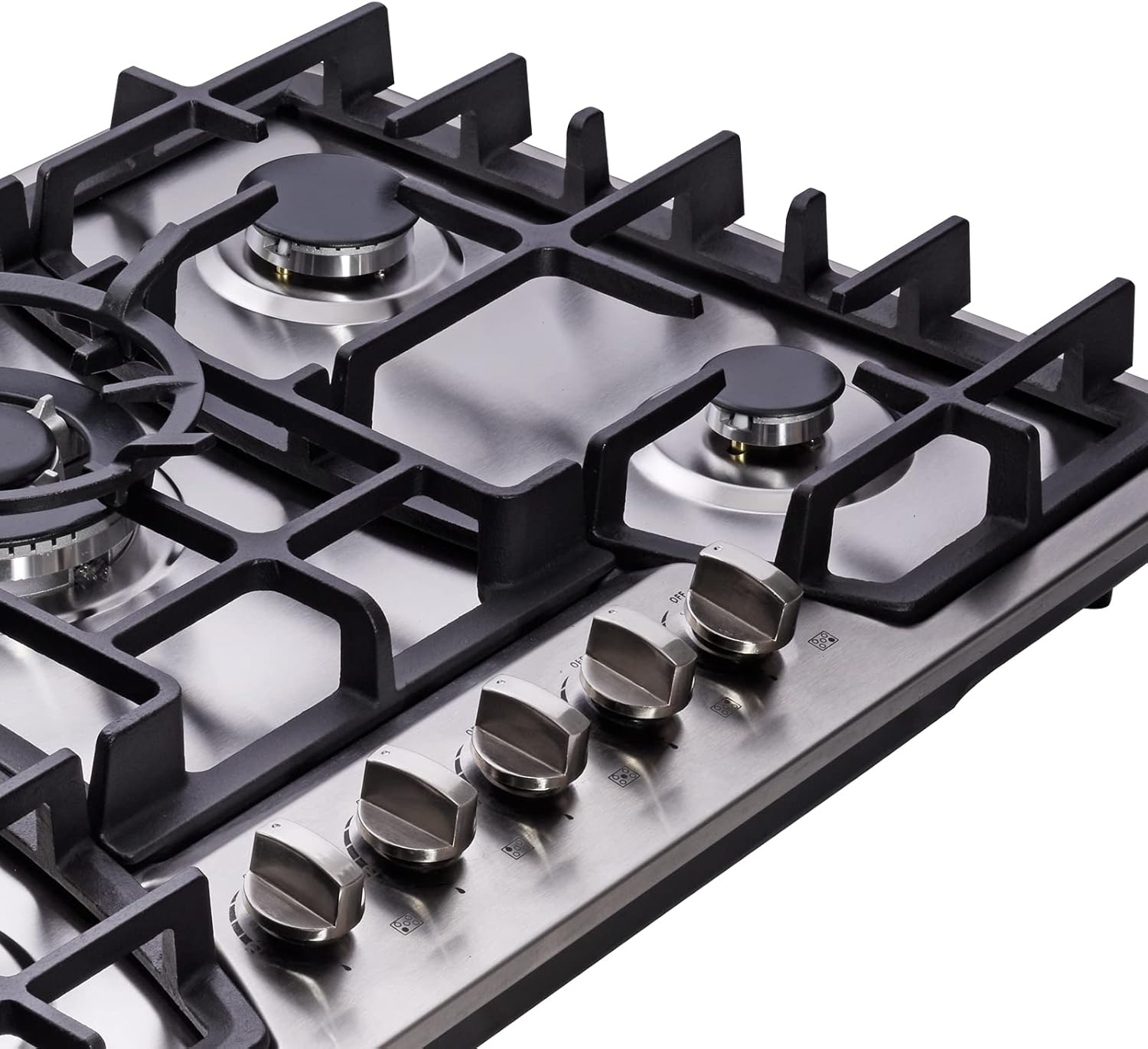 Experience Effortless Cooking with Hotfield 30 Inch Gas CooktopSTM52L_dual