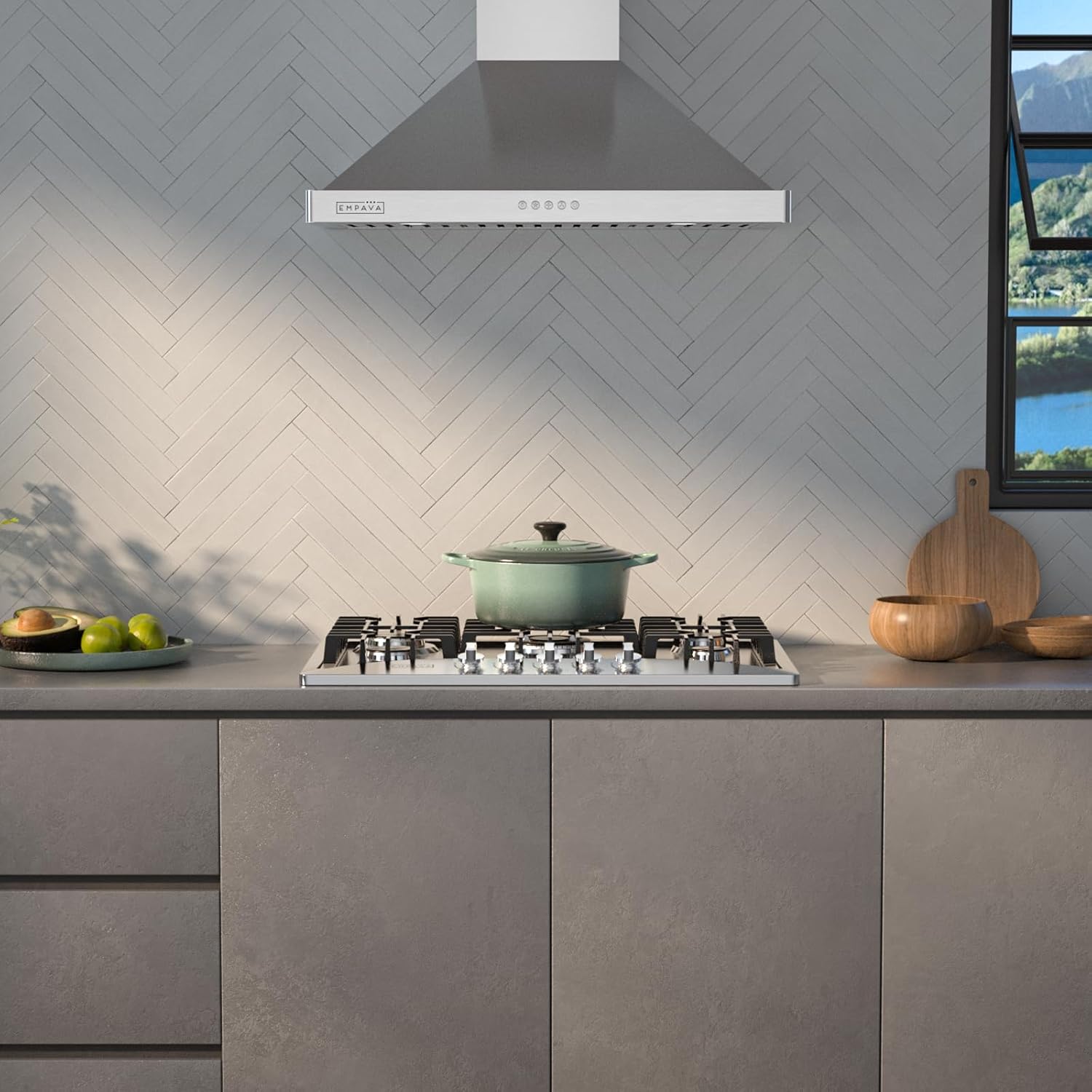 Empava 30-inch Smart Gas Cooktop