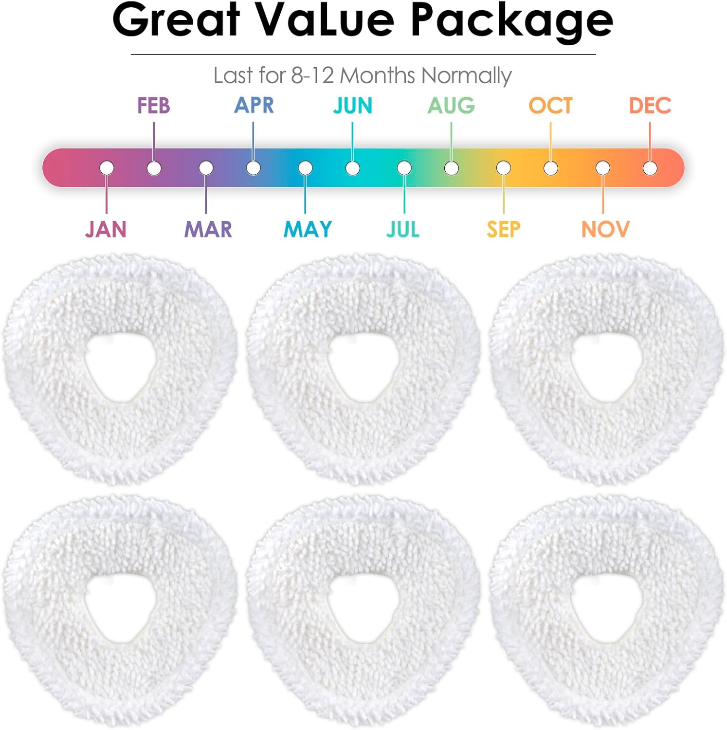Premium Washable Mopping Pads for Narwal Freo