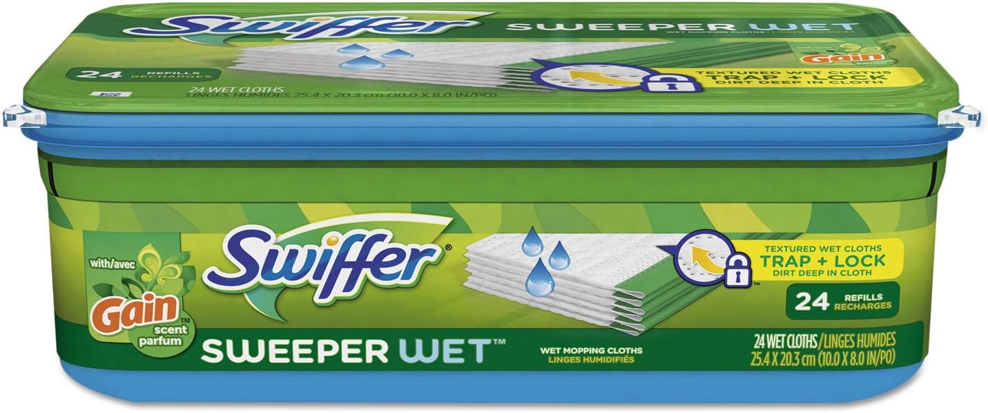 Swiffer Sweeper Wet Mop Pads Clean Better Deeper Every Time