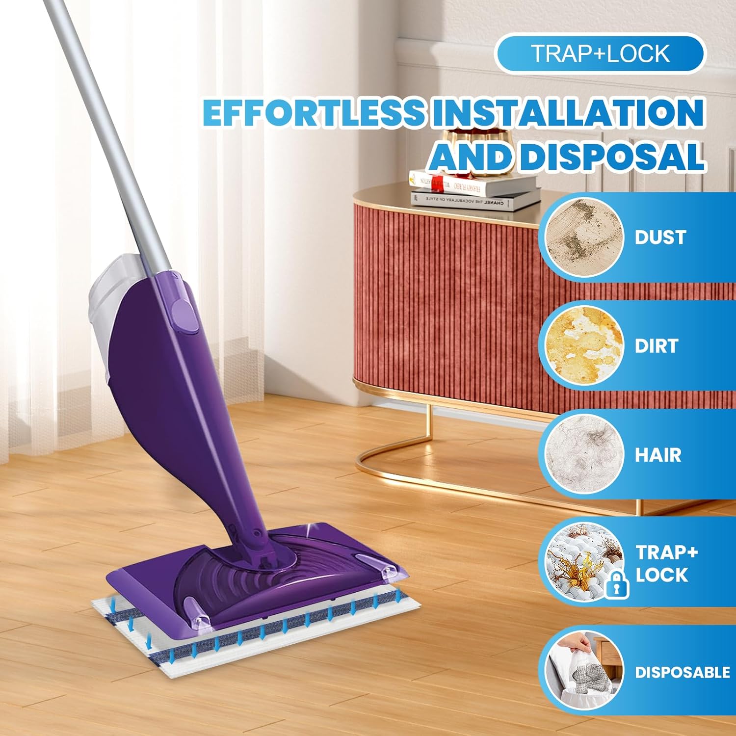 36-Pack Mop Pad Refill for Swiffer Wet Jet Spray Mop