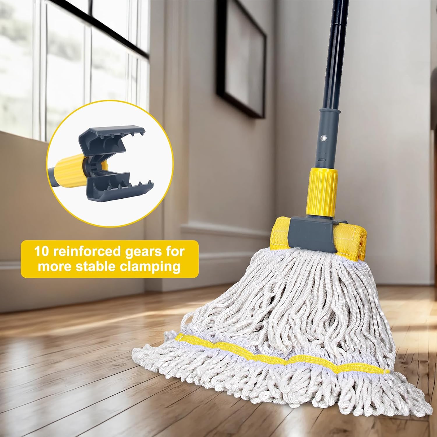 KeFanta Metal Mop Handle