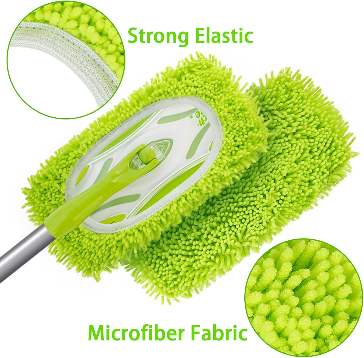 Unoutur Reusable Dry Sweeping Cloths for Swiffer Mops