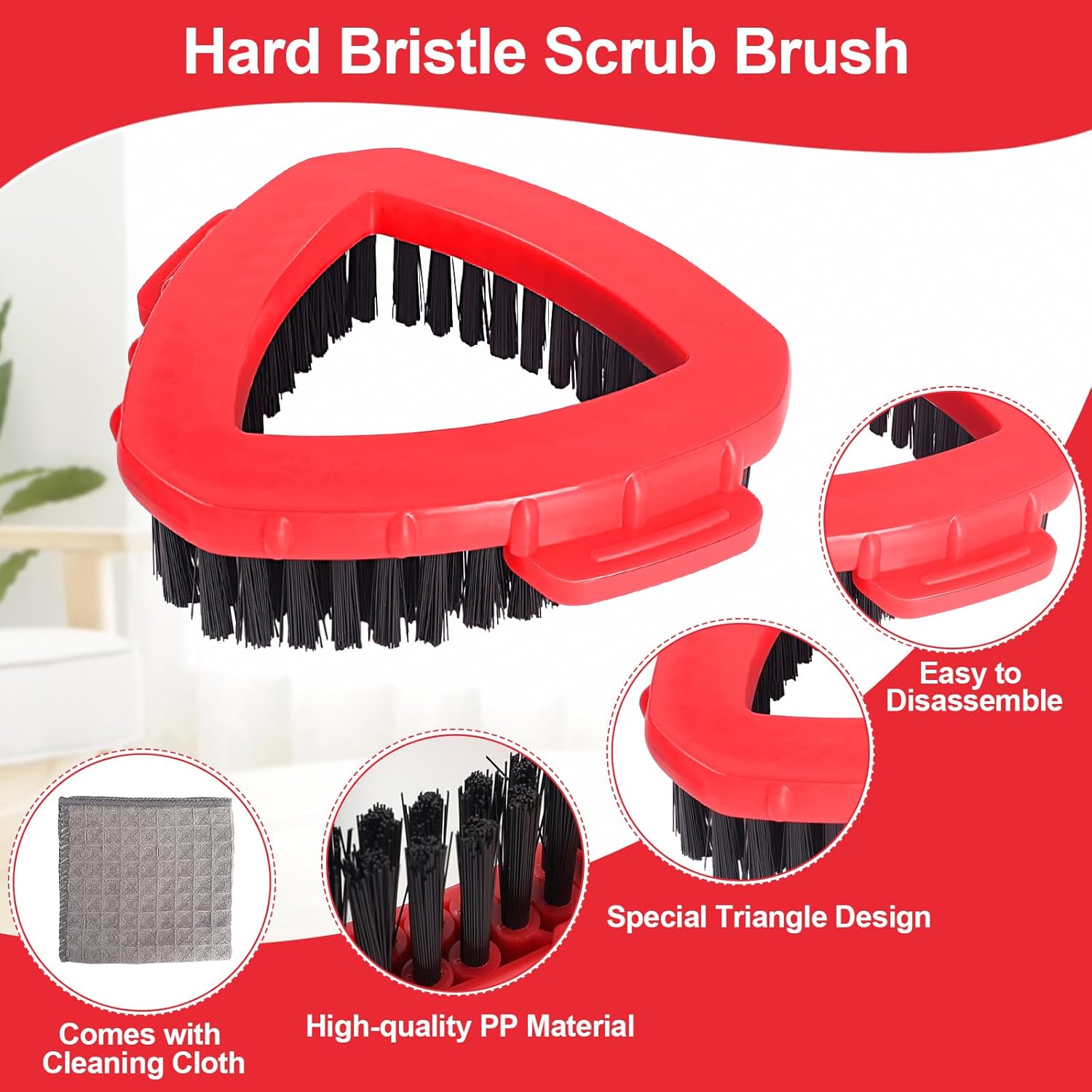 O Cedar Scrub Brush Kit - Easy to Use DurableClean