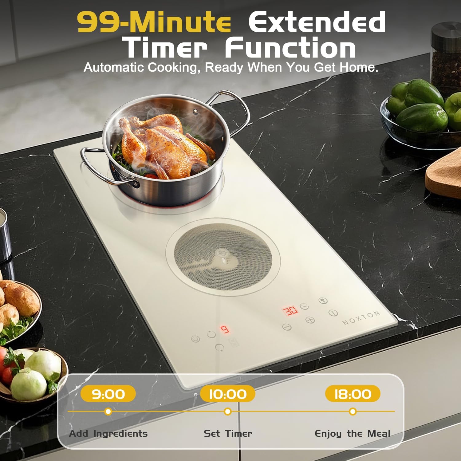 2-Burner Electric Cooktop