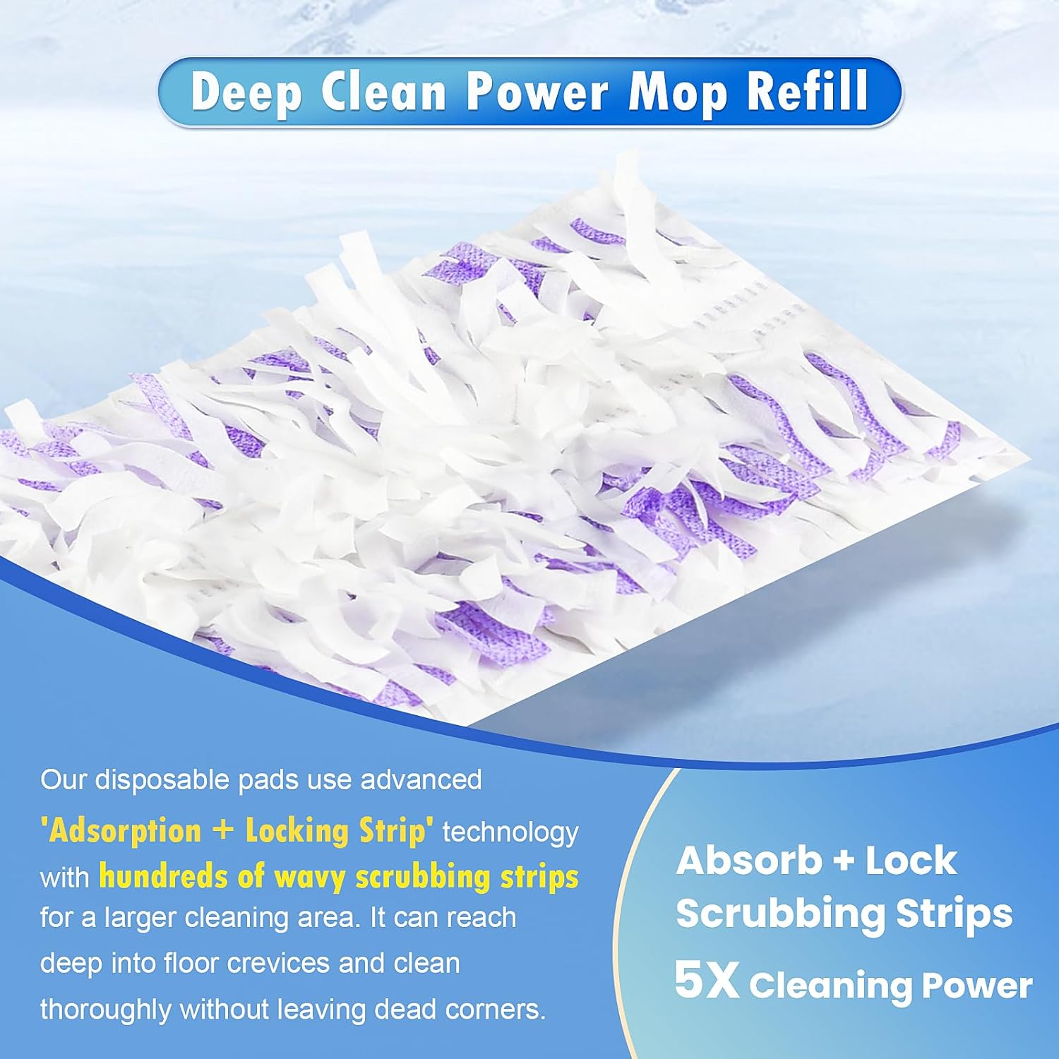 Bis Neck Powermop Refill Pads