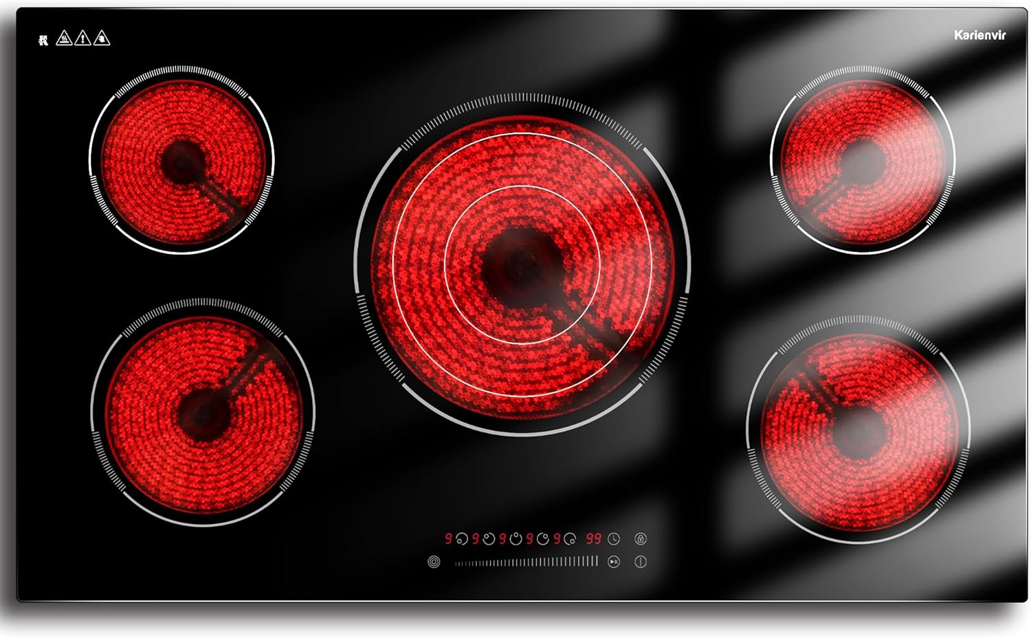 Kota 5-Burner Electric Cooktop
