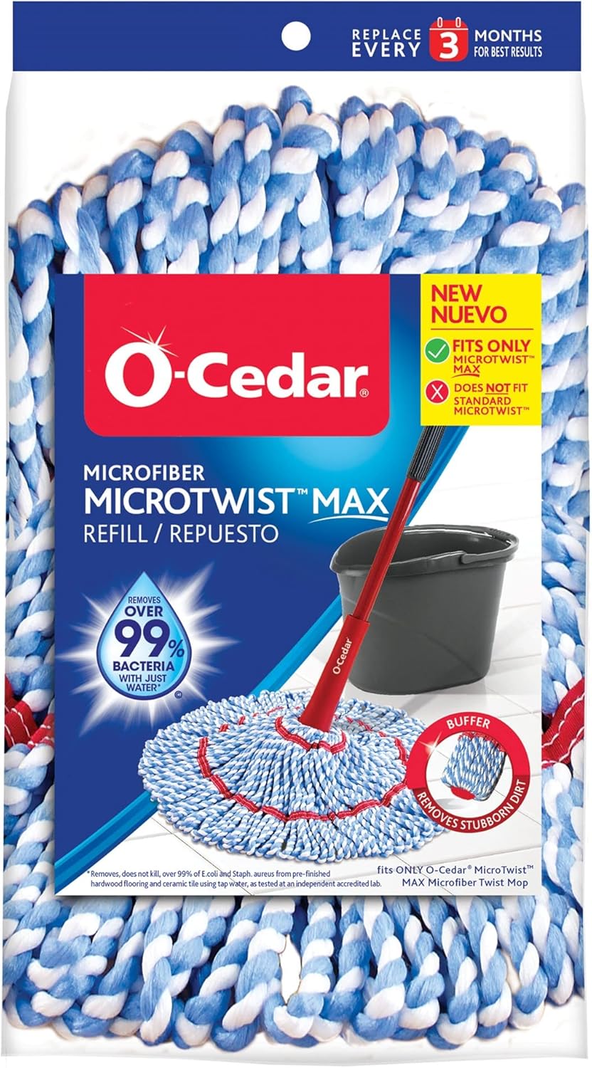 O-Cedar MicroTwist MAX Twist Mop Head Replacement