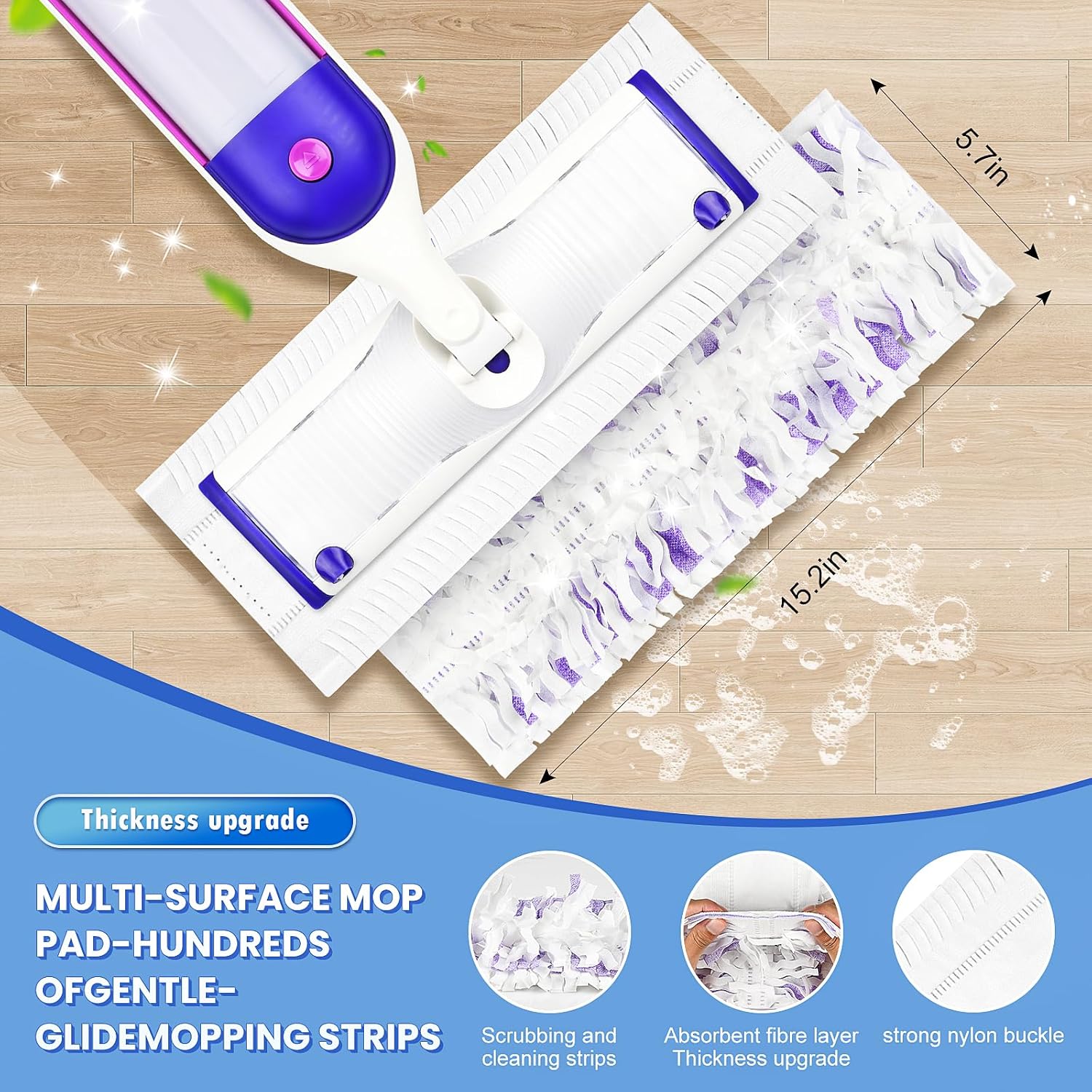 Bis Neck Powermop Refill Pads
