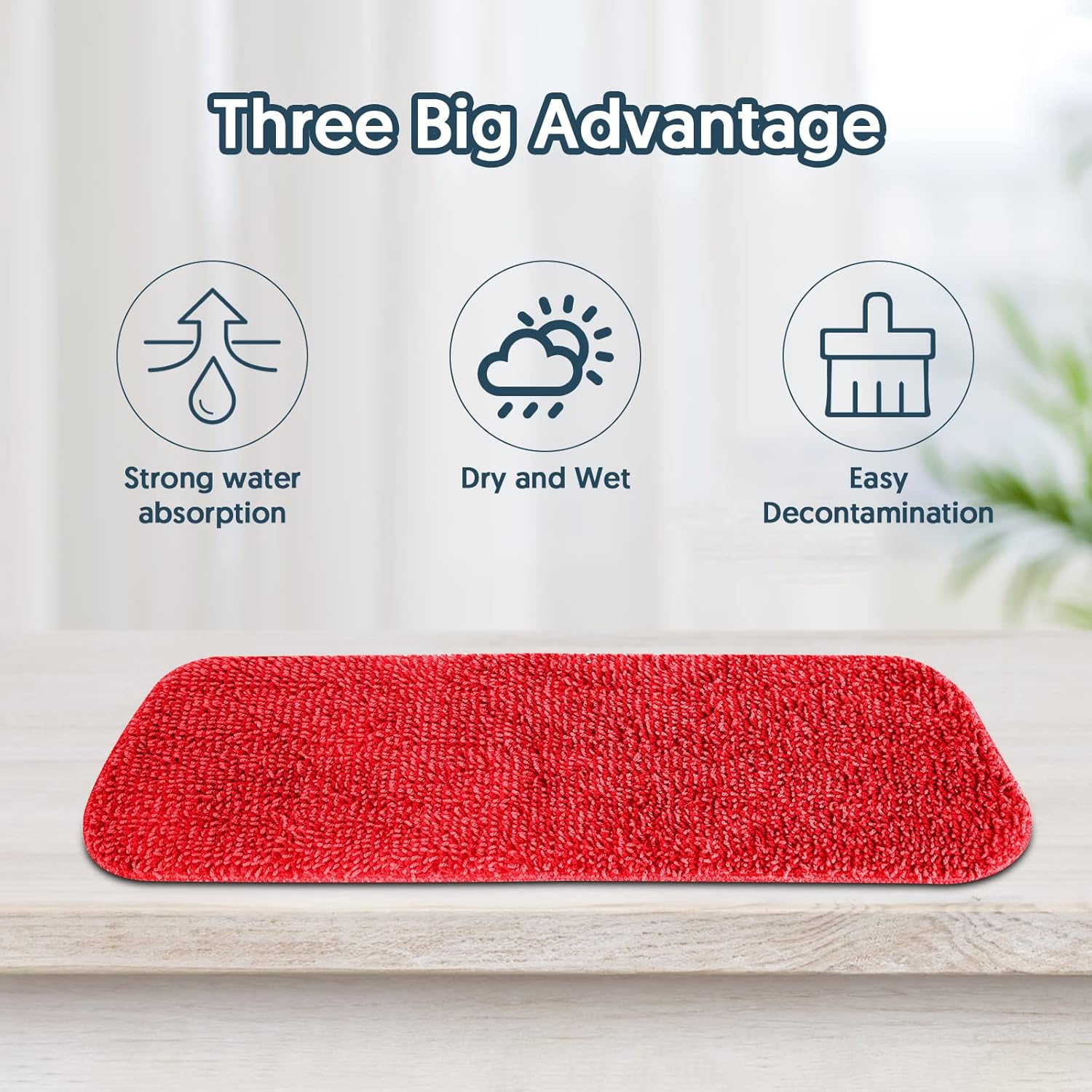 Reusable Microfiber Mop Pads for Swiffer PowerMop - 7Pack MEXERRIS