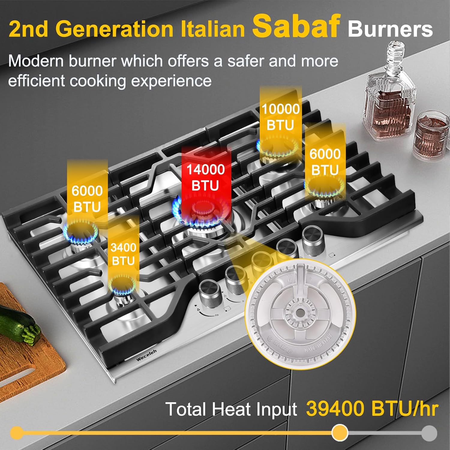 Premium 30-Inch Gas Cooktop