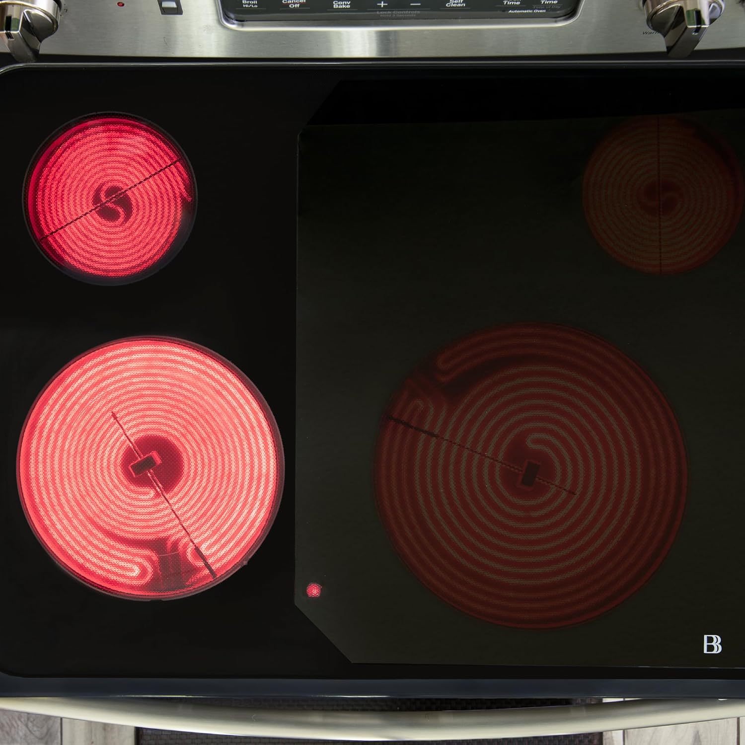 Burner Buddy Electric Stove Cover Protector - Protects and Keeps Cool