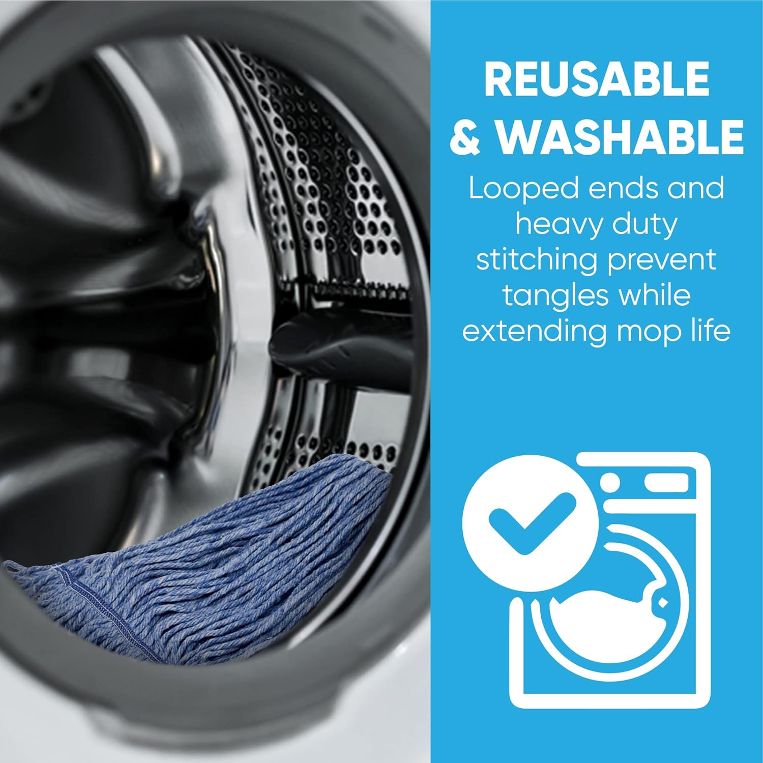 Innovative Soft Mop Replacement for Commercial Use