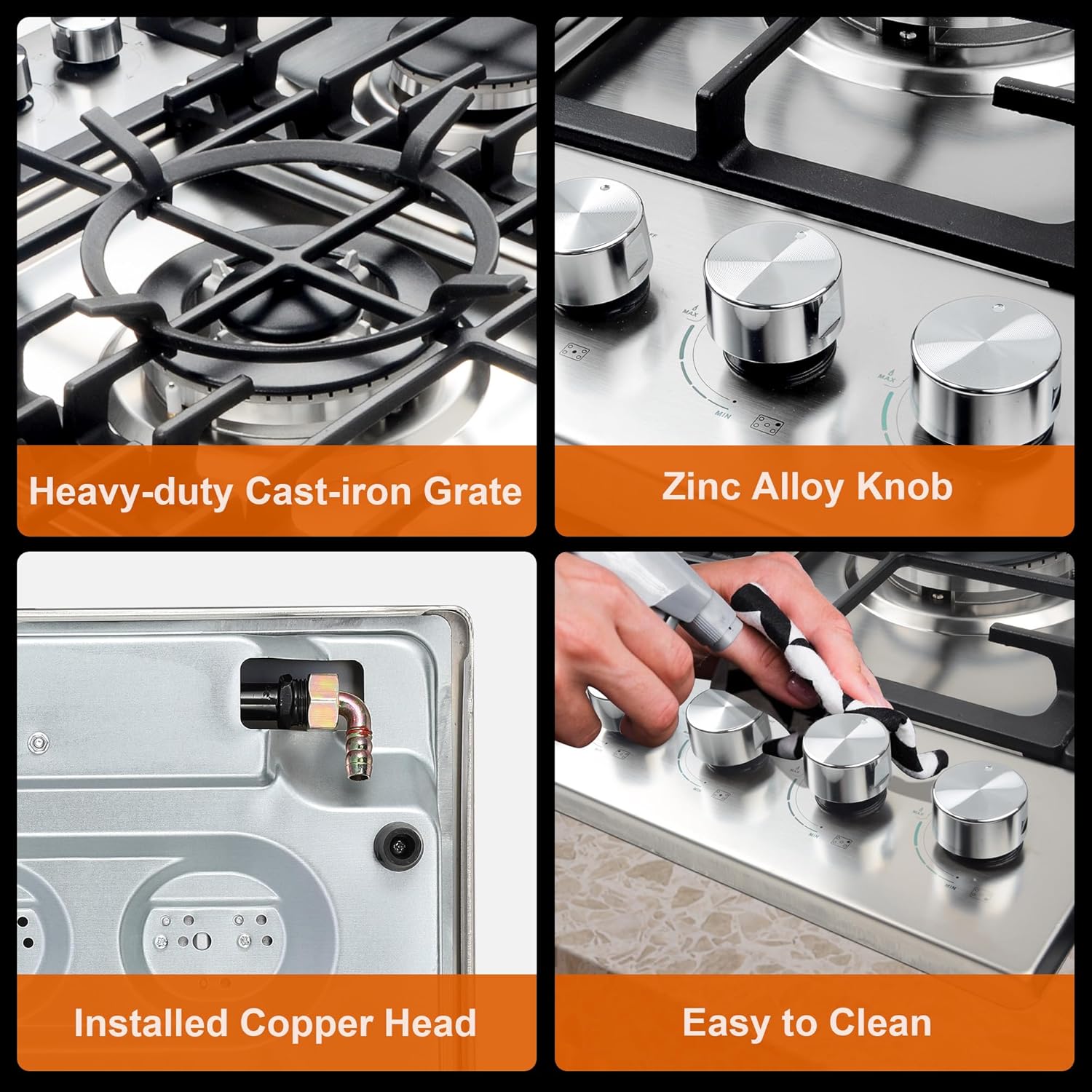 GoodOmen 30-Inch Gas Cooktop
