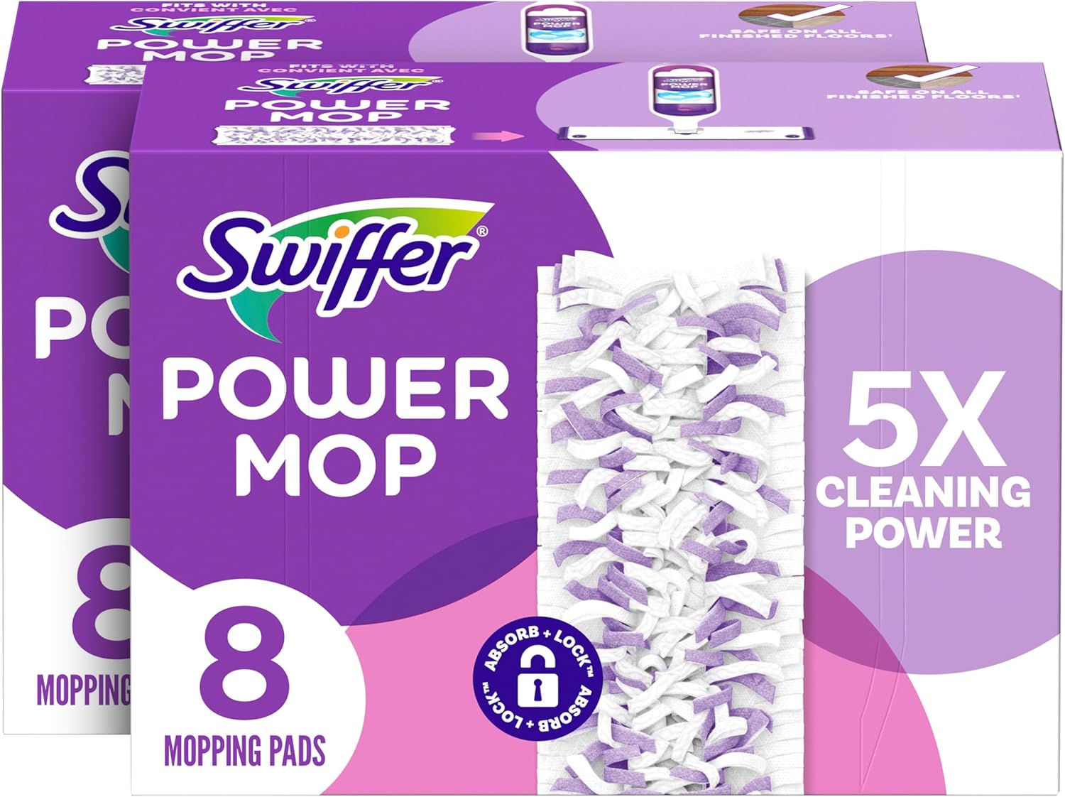 Swiffer PowerMop Multi-Surface Mopping Pad Refill 16 Refills