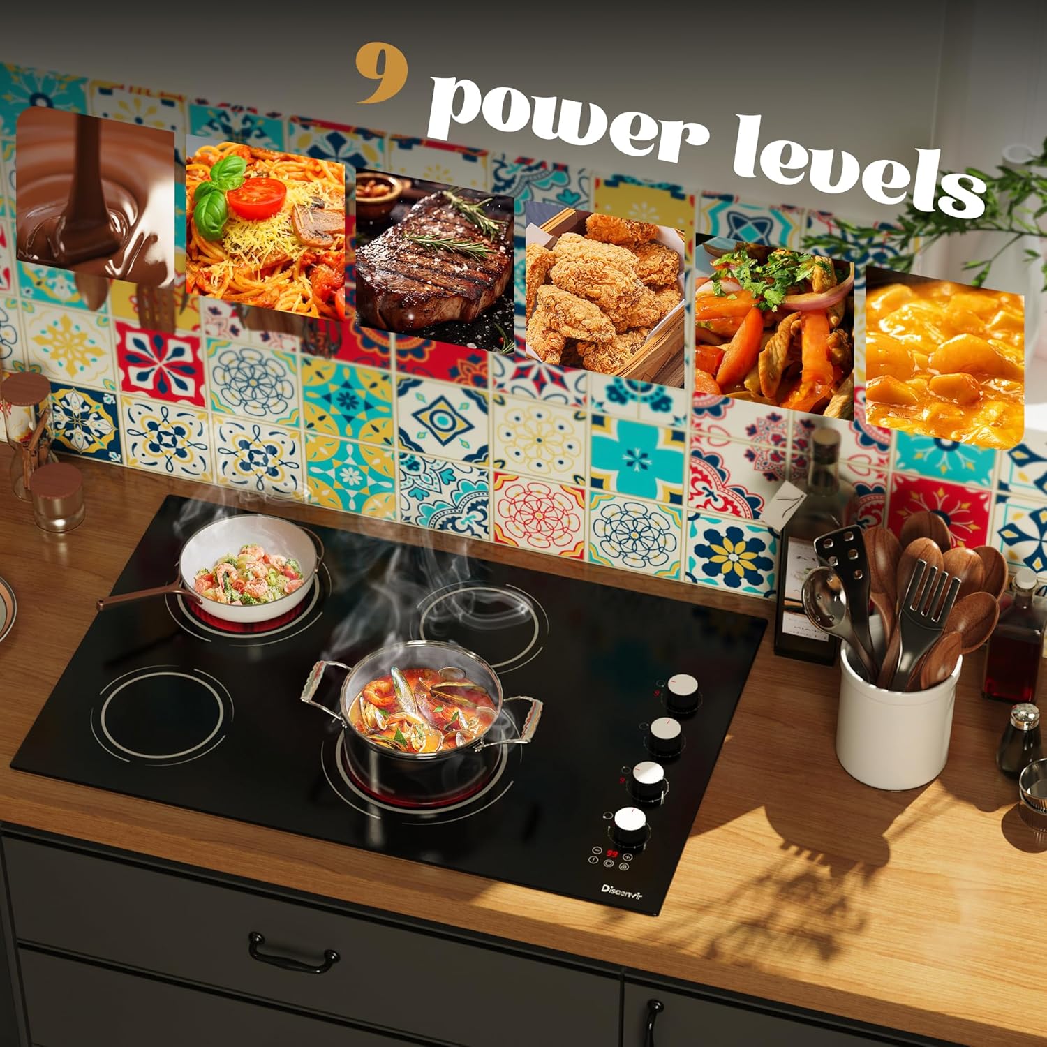 30-inch Electric Cooktop
