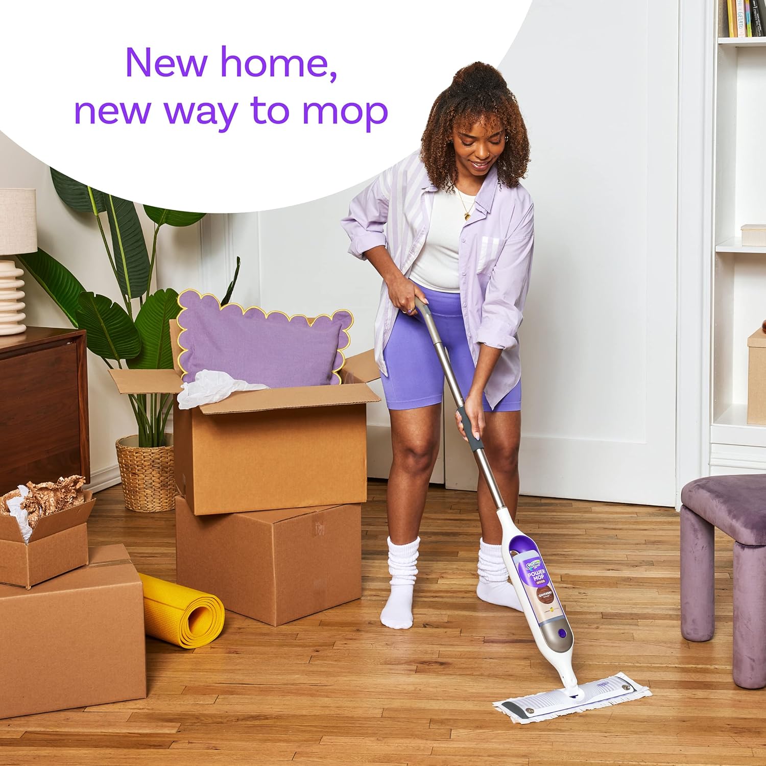 Swiffer PowerMop Wood Mopping Pad Refills 11 Count Effortless Floor Cleaning