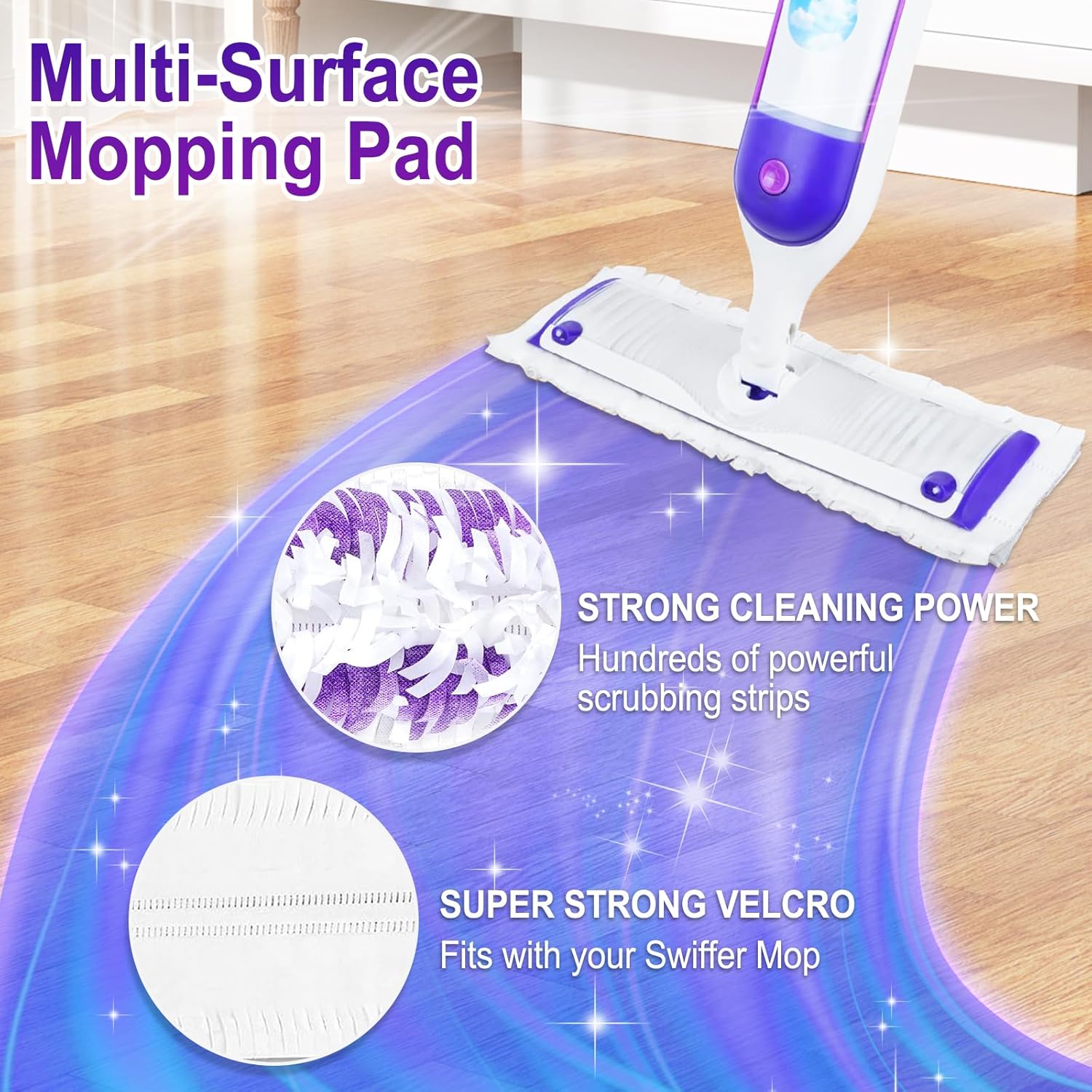 20 Pack Swiffer PowerMop Replacement Disposable Mopping Pads Multi-Surface