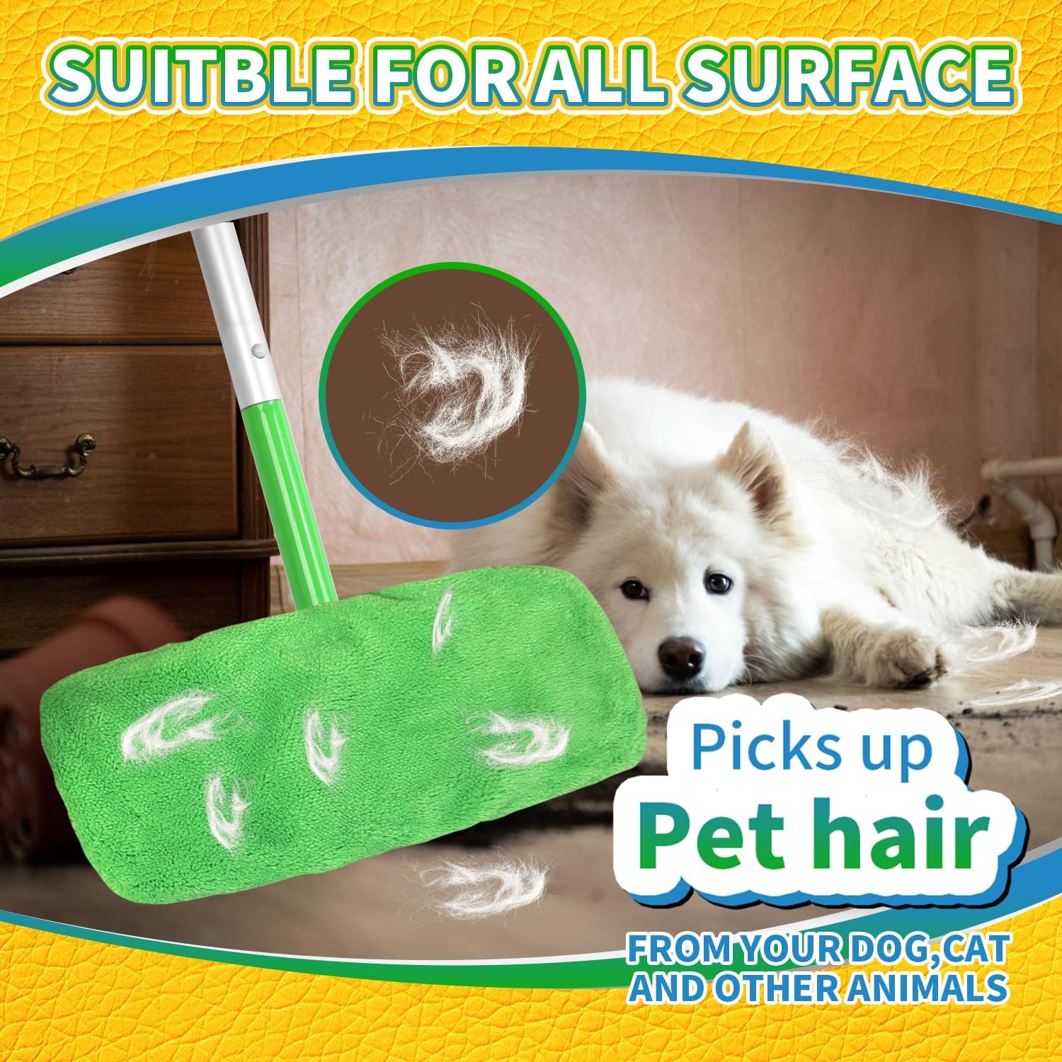 Reusable Chenille Mop Pads for Swiffer Sweeper 10-Piece Set