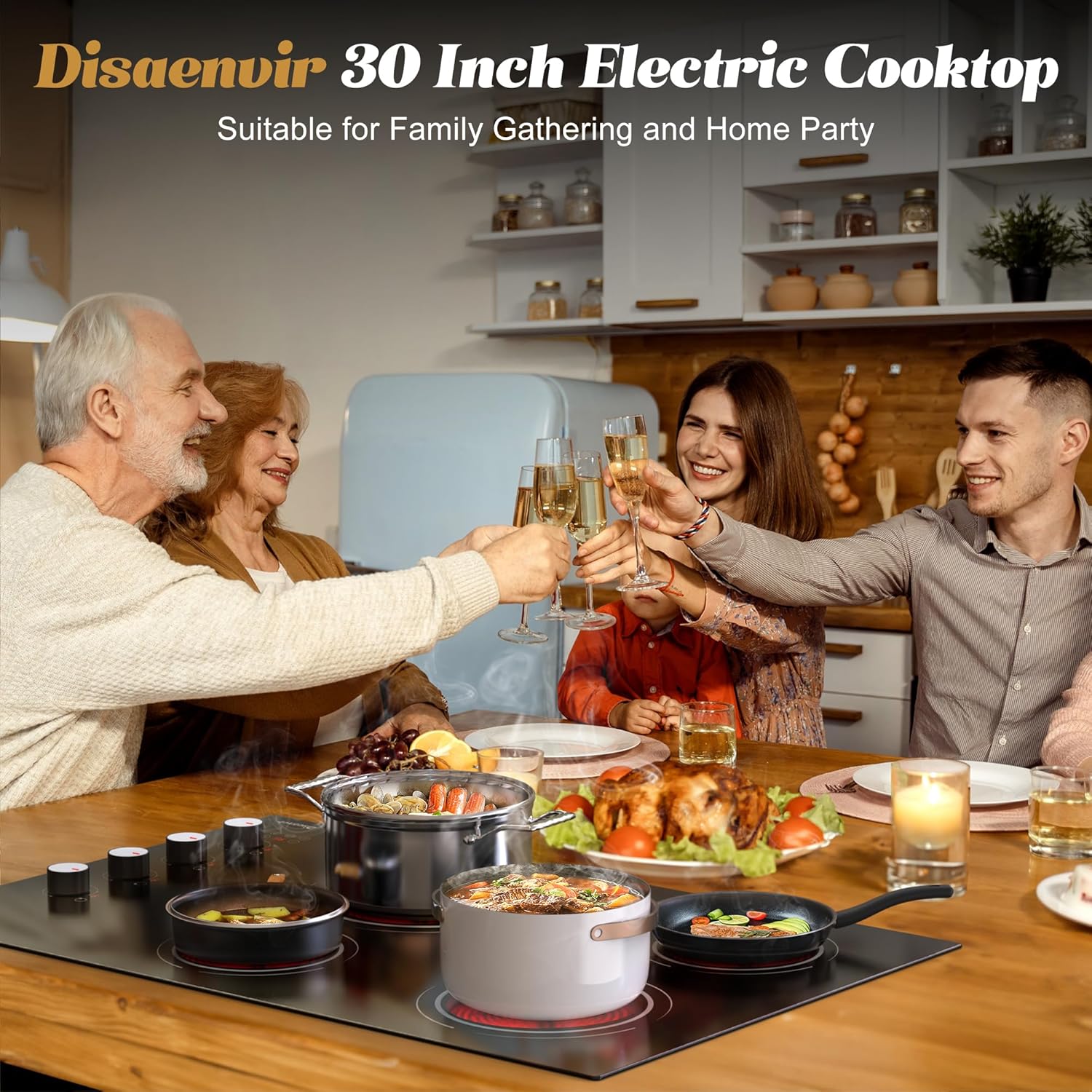 30-inch Electric Cooktop