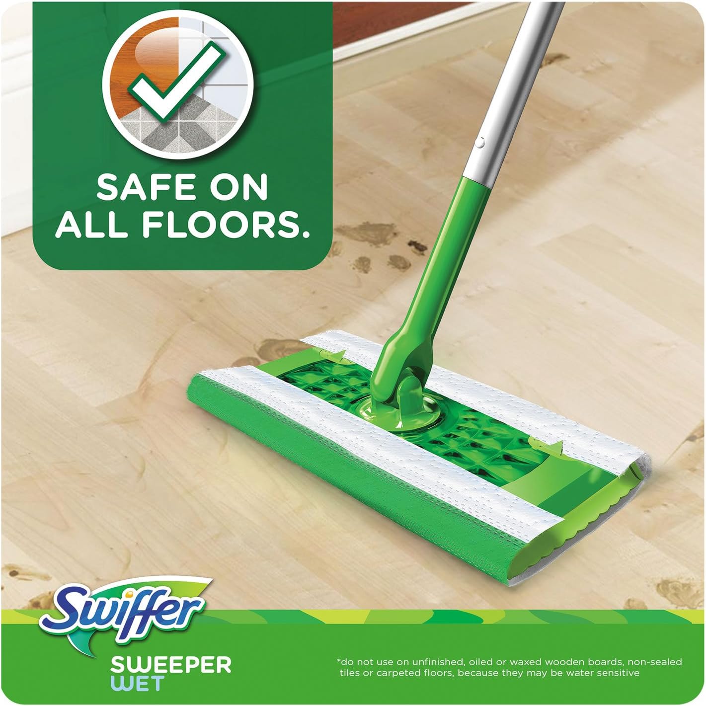 Swiffer Sweeper Wet Mop Pads Clean Better Deeper Every Time