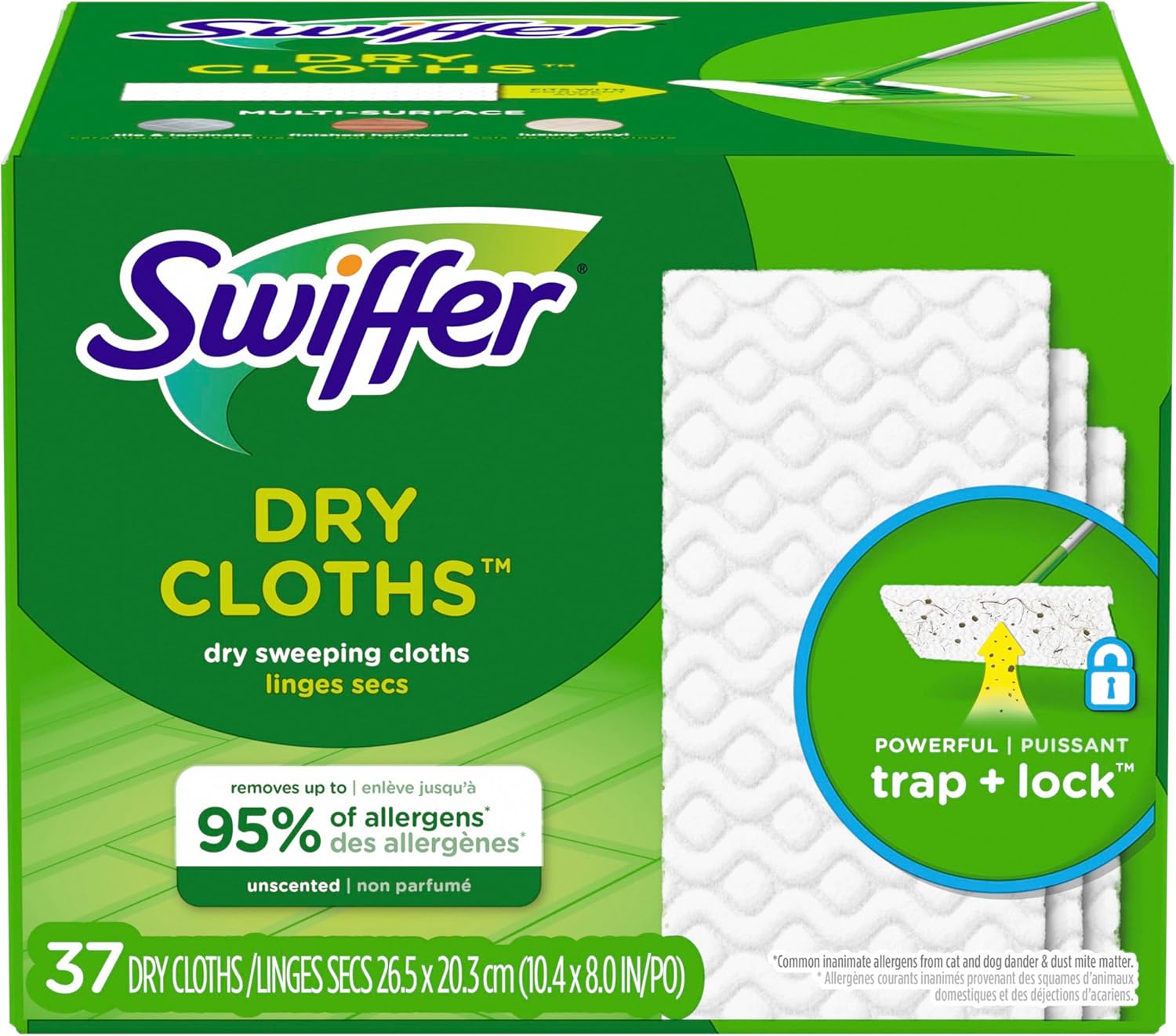 Swiffer Sweeper Dry Sweeper Pad Refill 40-Count