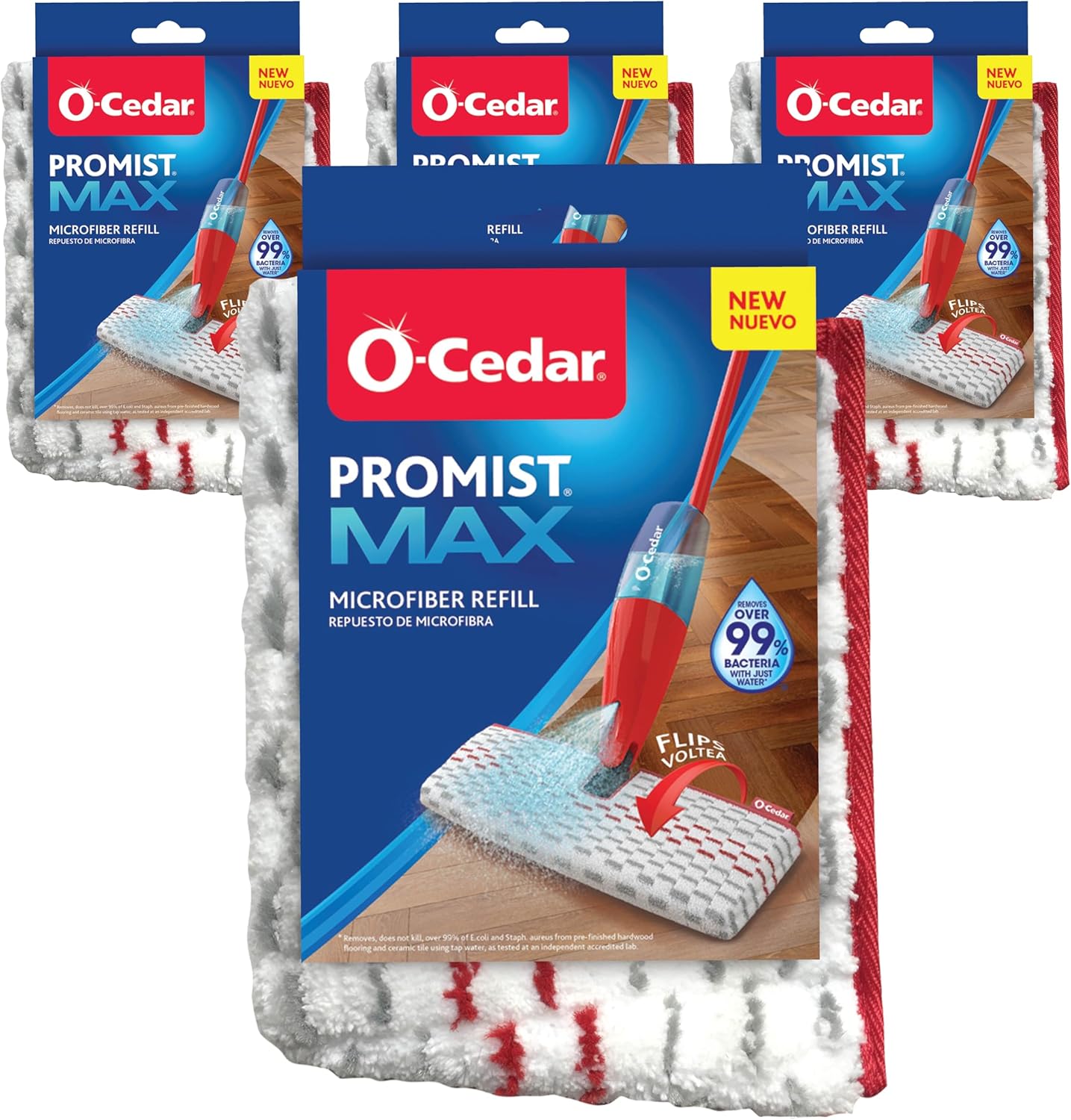 Eco-Friendly SmartMop O-Cedar Pure Pak 4x Refill