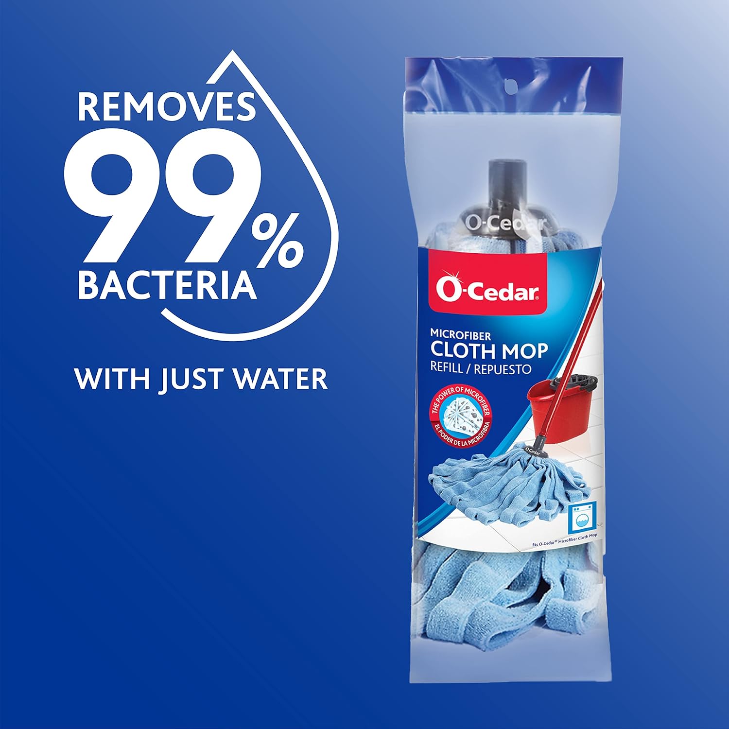 Perfect for keeping floors clean with just water and vinegar