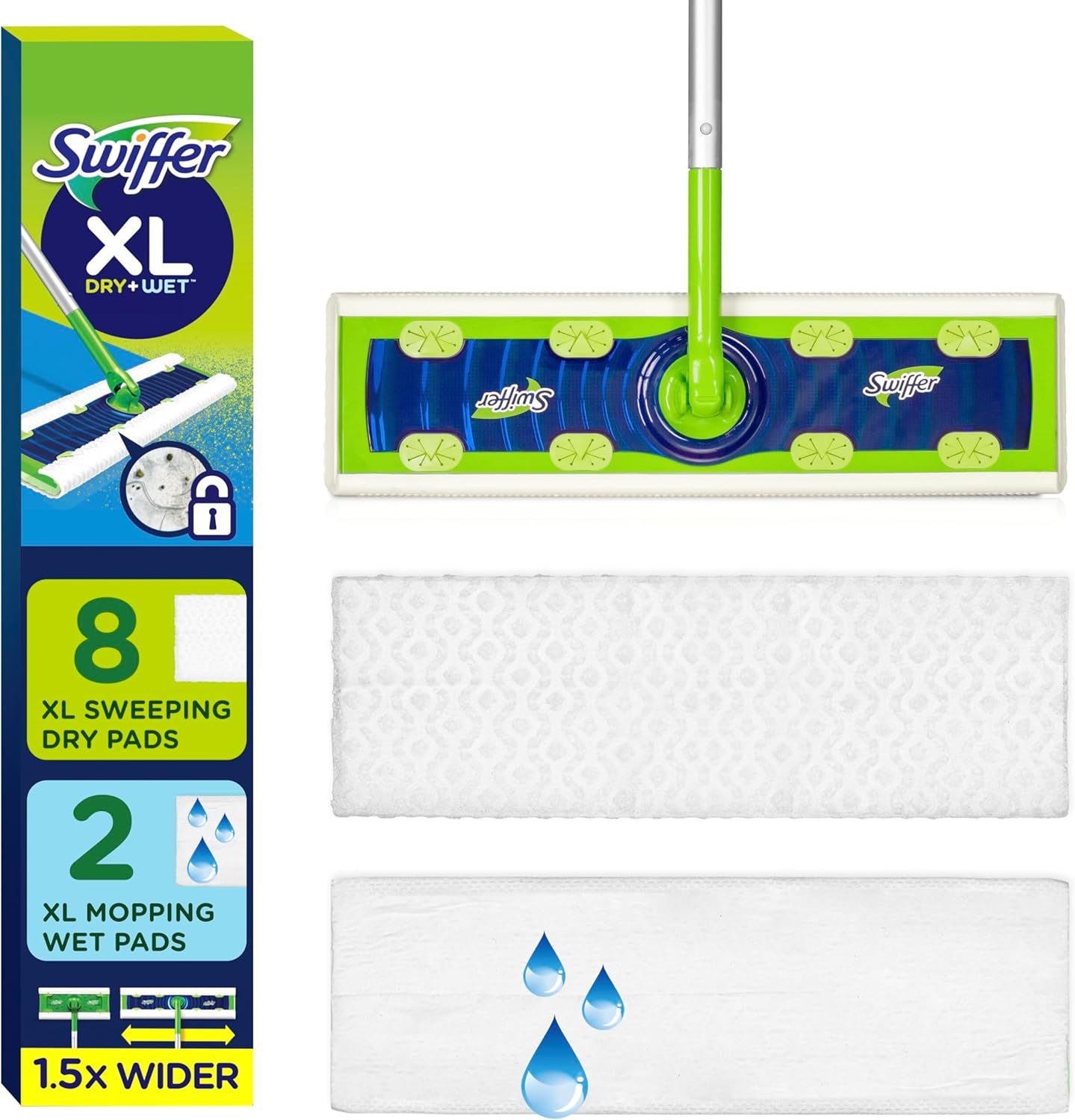 Swiffer XL Mop Broom Set All-Purpose Cleaner