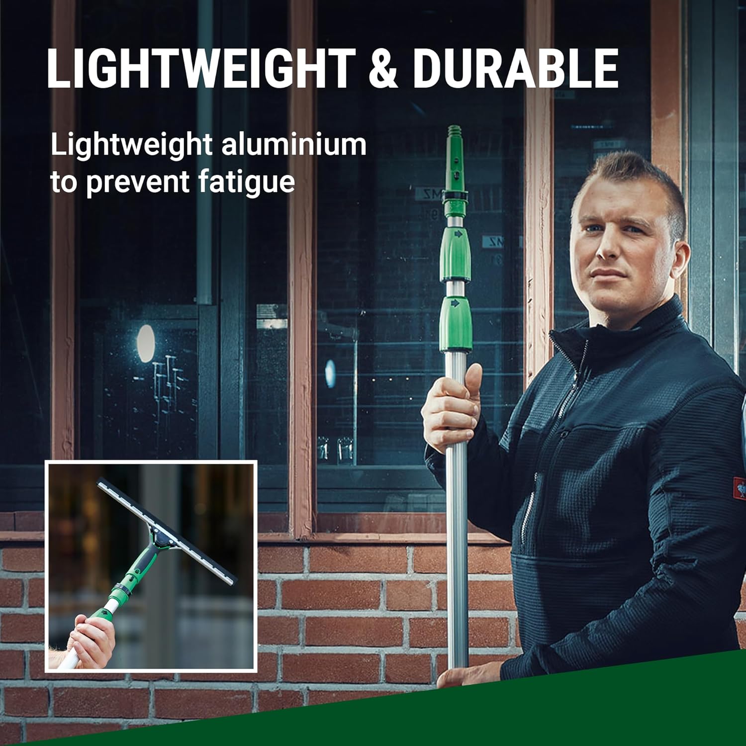 Quick Easy Aluminum Mop Pole