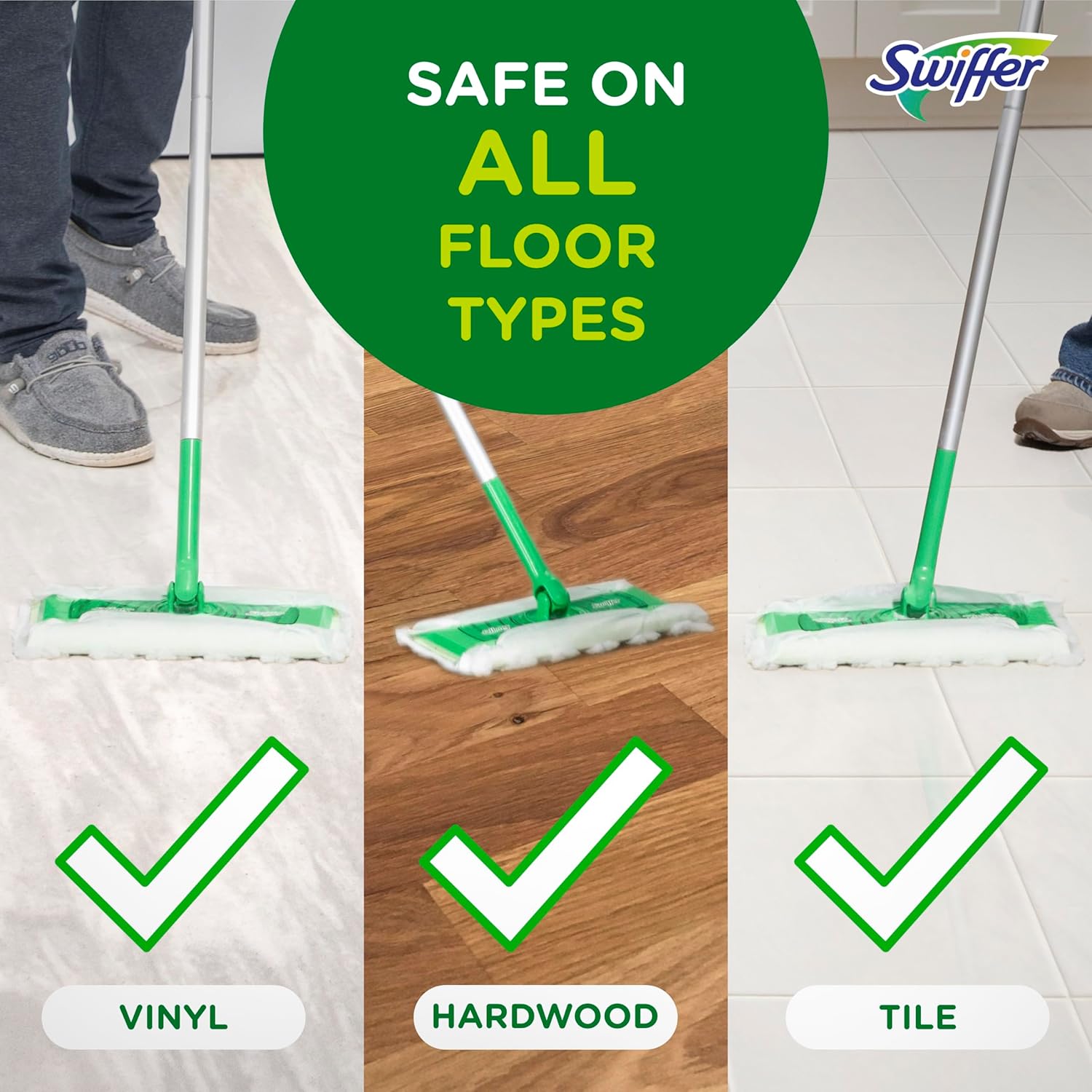 Swiffer Sweeper Heavy Duty Mop Pad Refill 20 Count