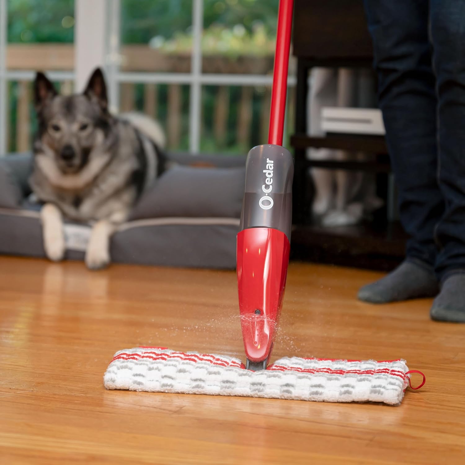 Effortless O-Cedar MopTop99 Bacteria-Free Cleaning