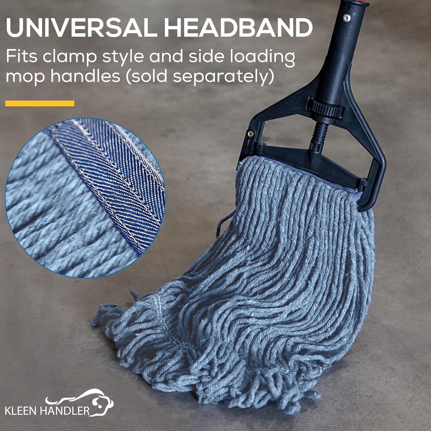 KLEEN HANDLER Heavy Duty Mop Head Replacement