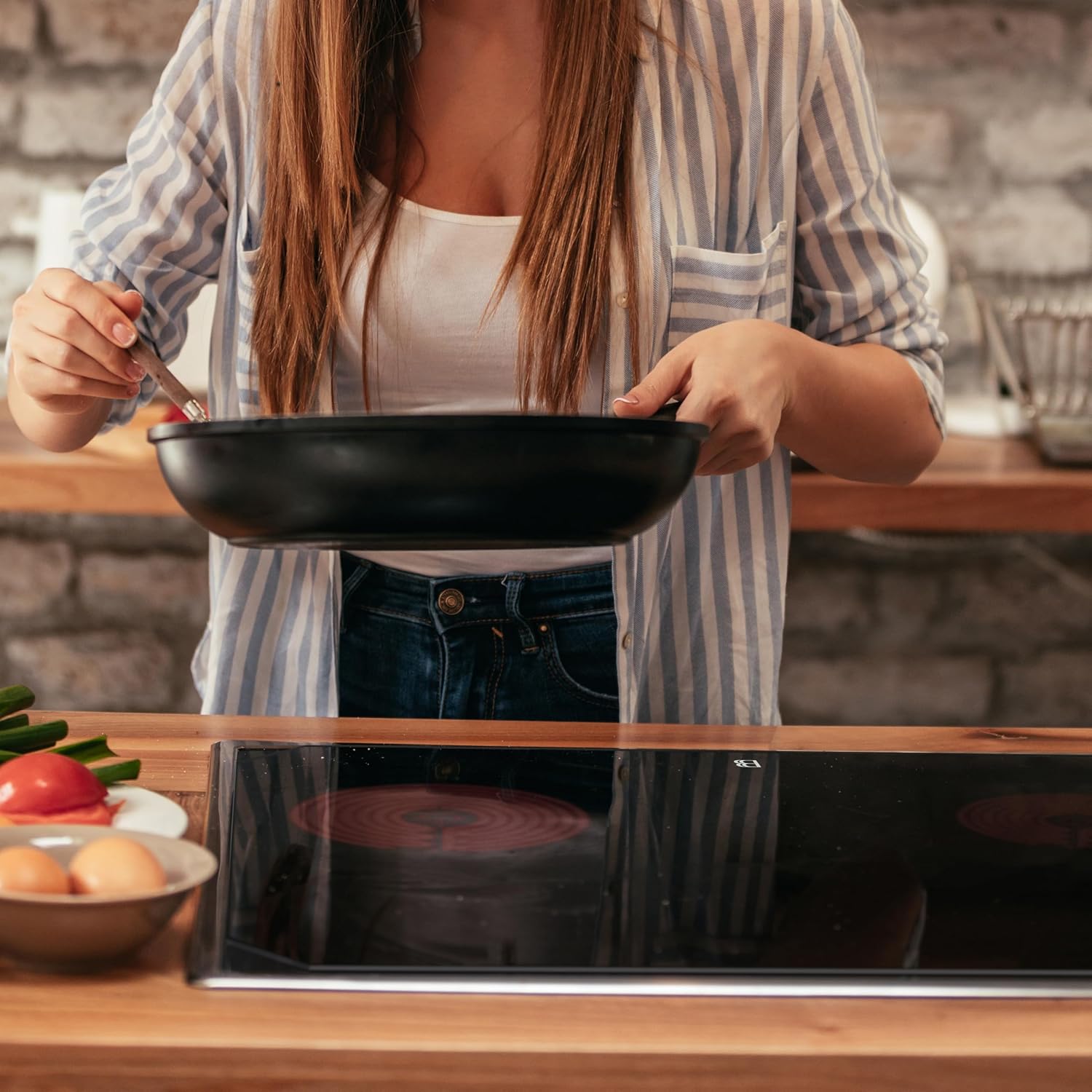 Burner Buddy Electric Stove Cover Protector - Protects and Keeps Cool
