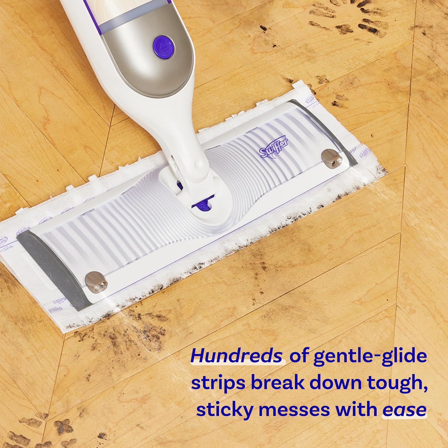 Swiffer PowerMop Wood Mopping Pad Refills 11 Count Effortless Floor Cleaning