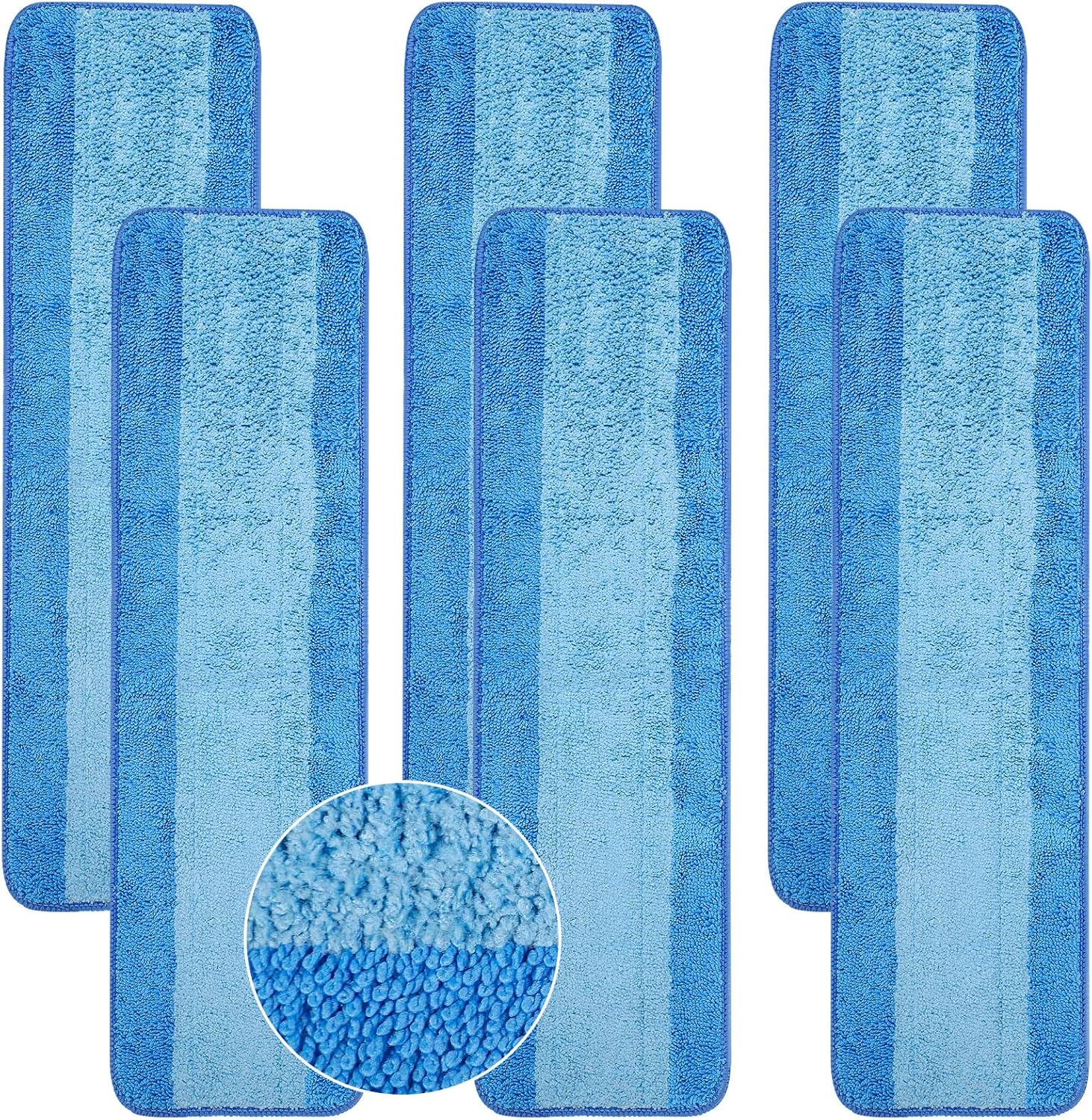 WlichMicrofiber Cleaning Pads 6-Pack