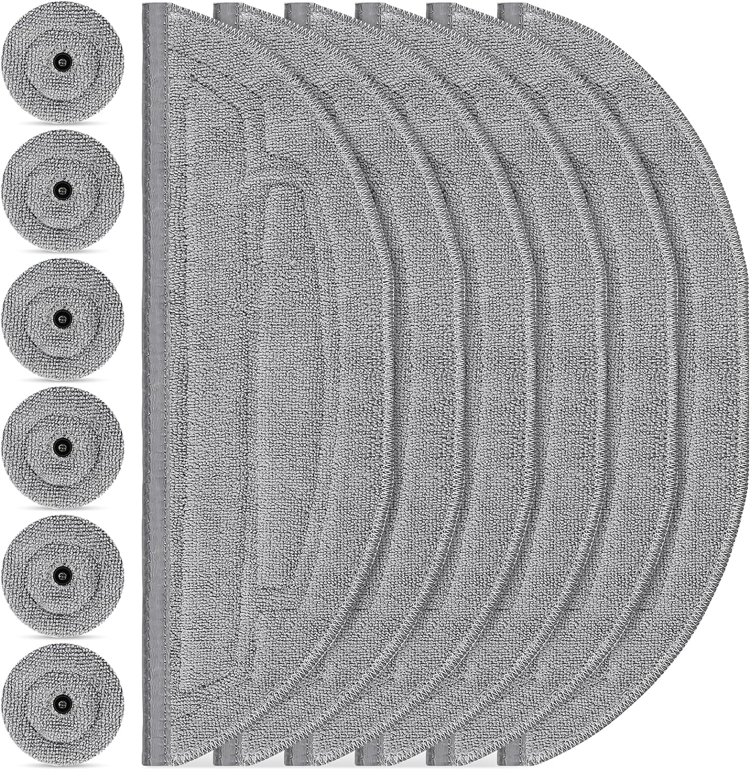 Roborock S8 Max Ultra Replacement Mop Pads with Sonic vibrating Edge Mops