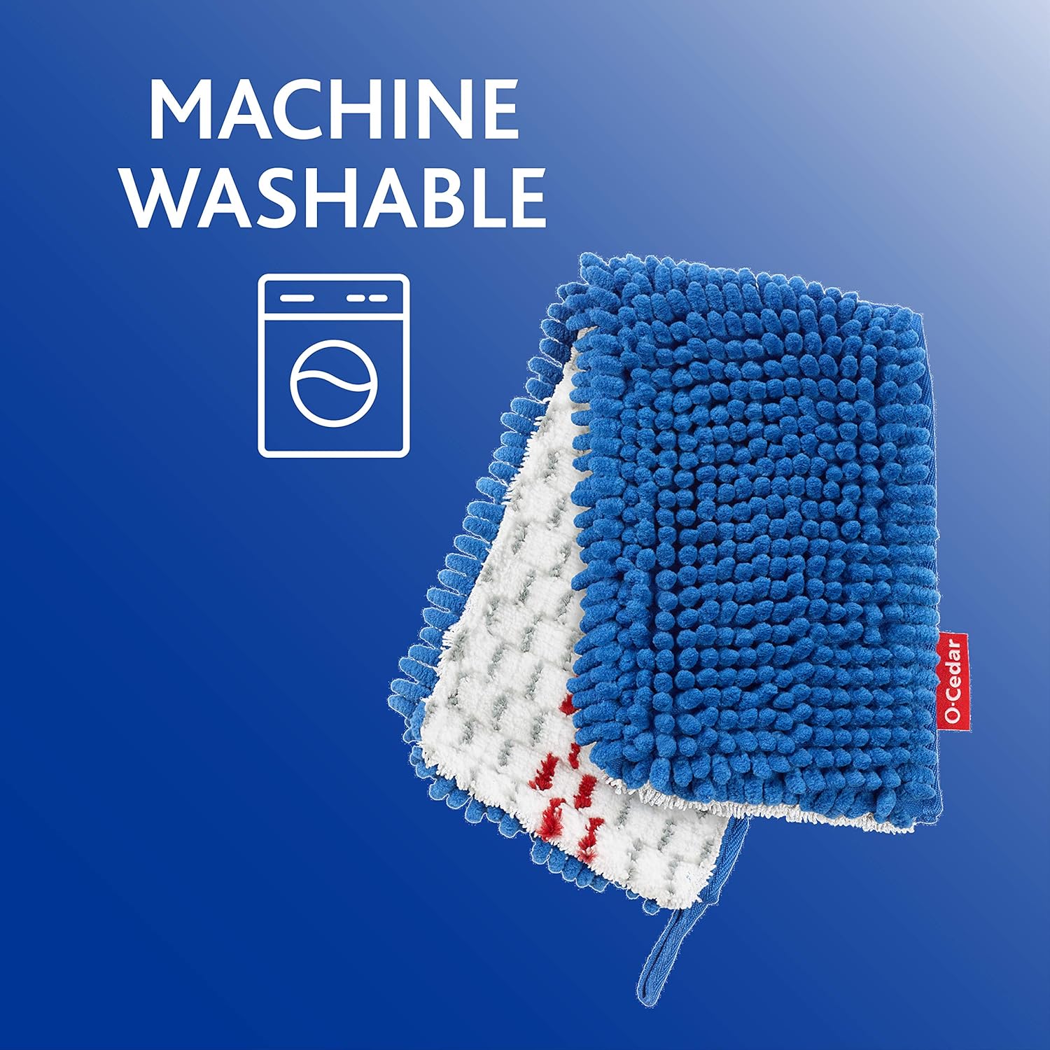 Double-Sided Mop Head with Microfiber for Bacteria Removal