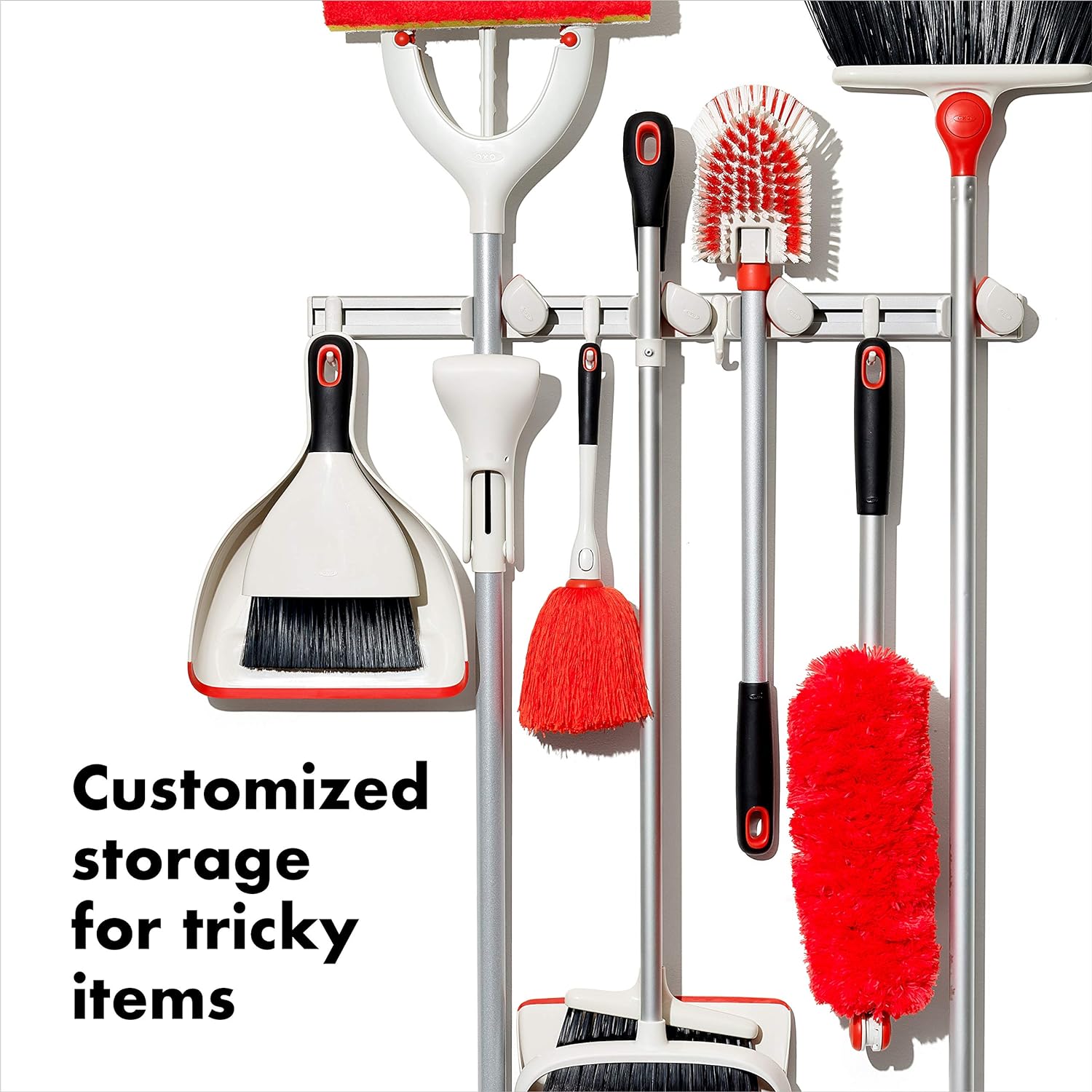 OXO Good Grips Mop and Duster Organizer