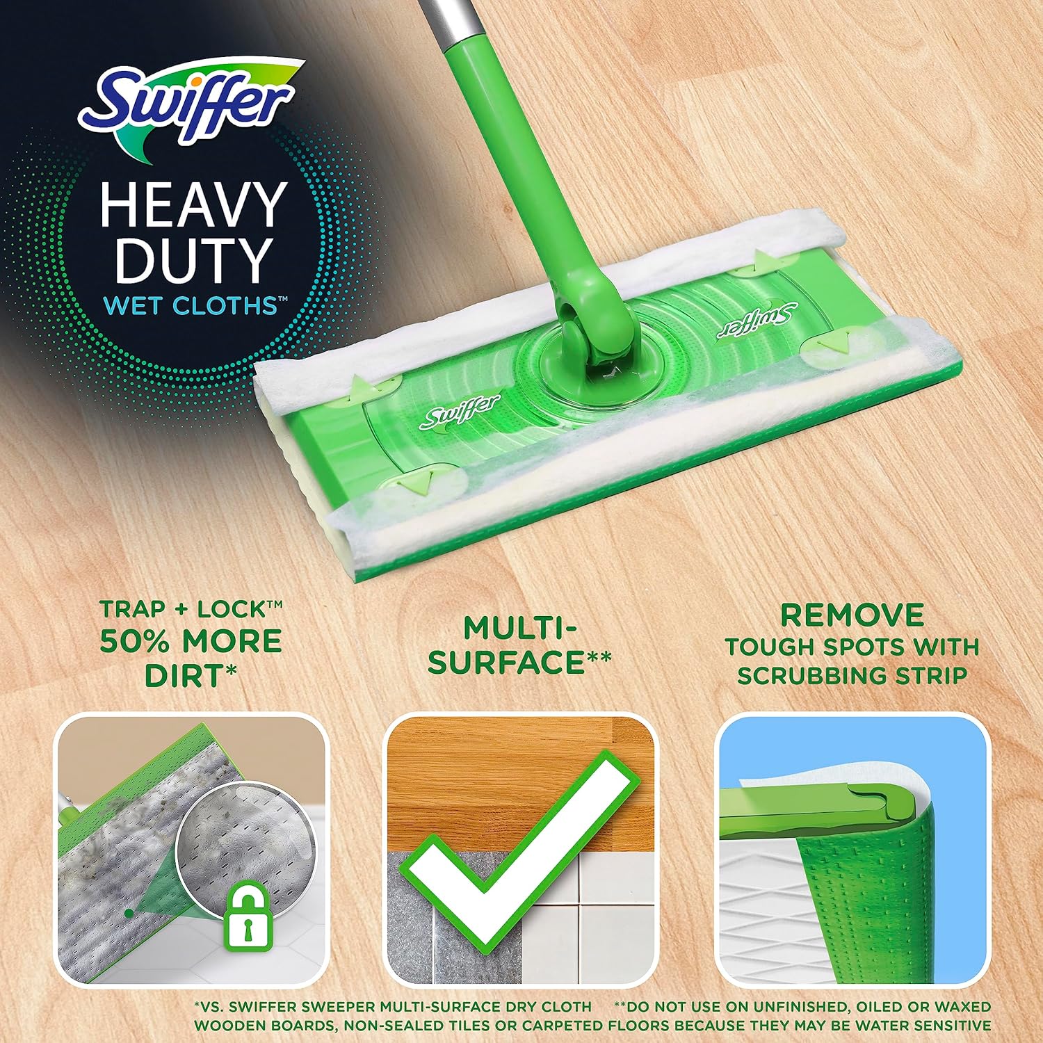 Swiffer Sweeper Heavy Duty 20-Count