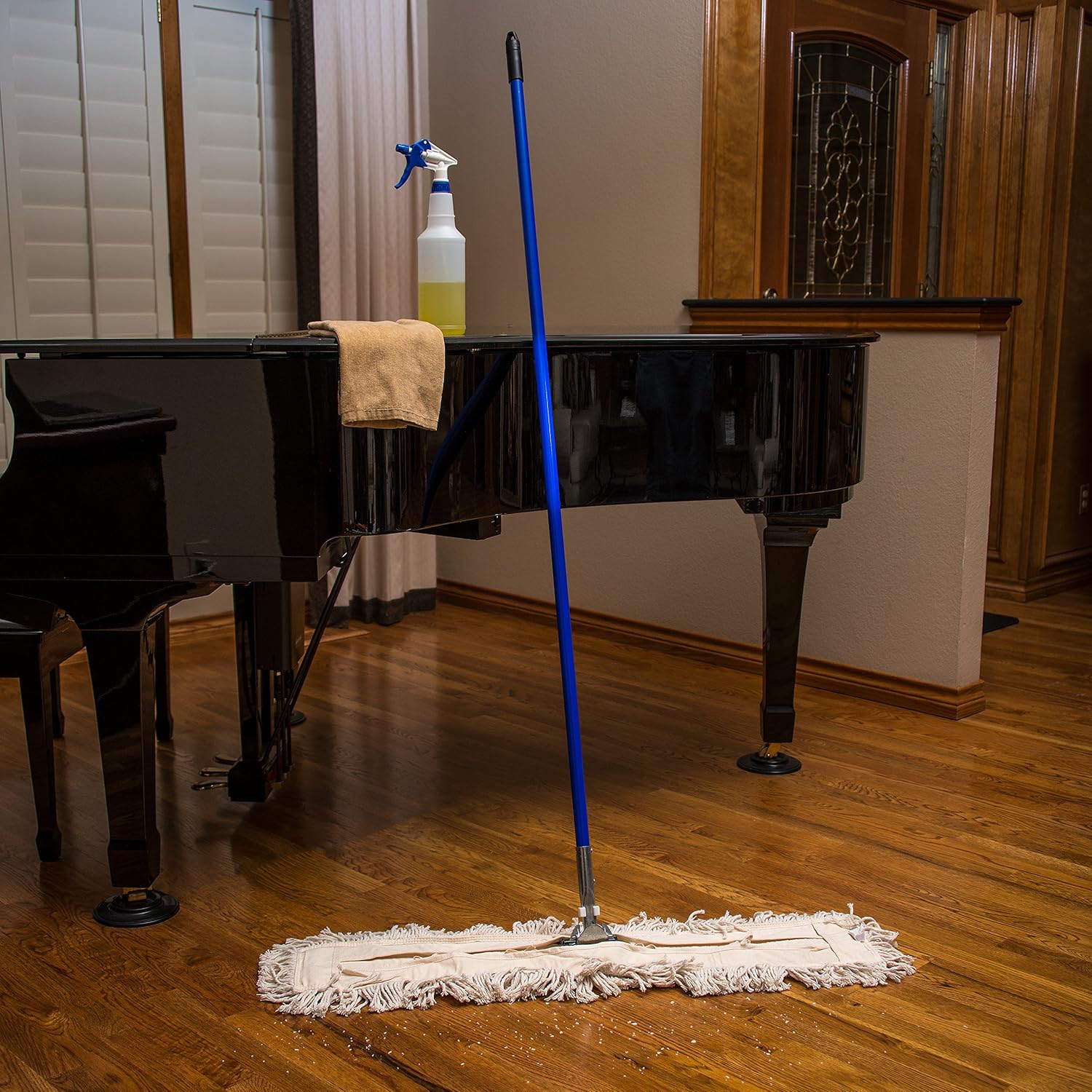 Premium Mop Handle - Smooth Nap Durable Design