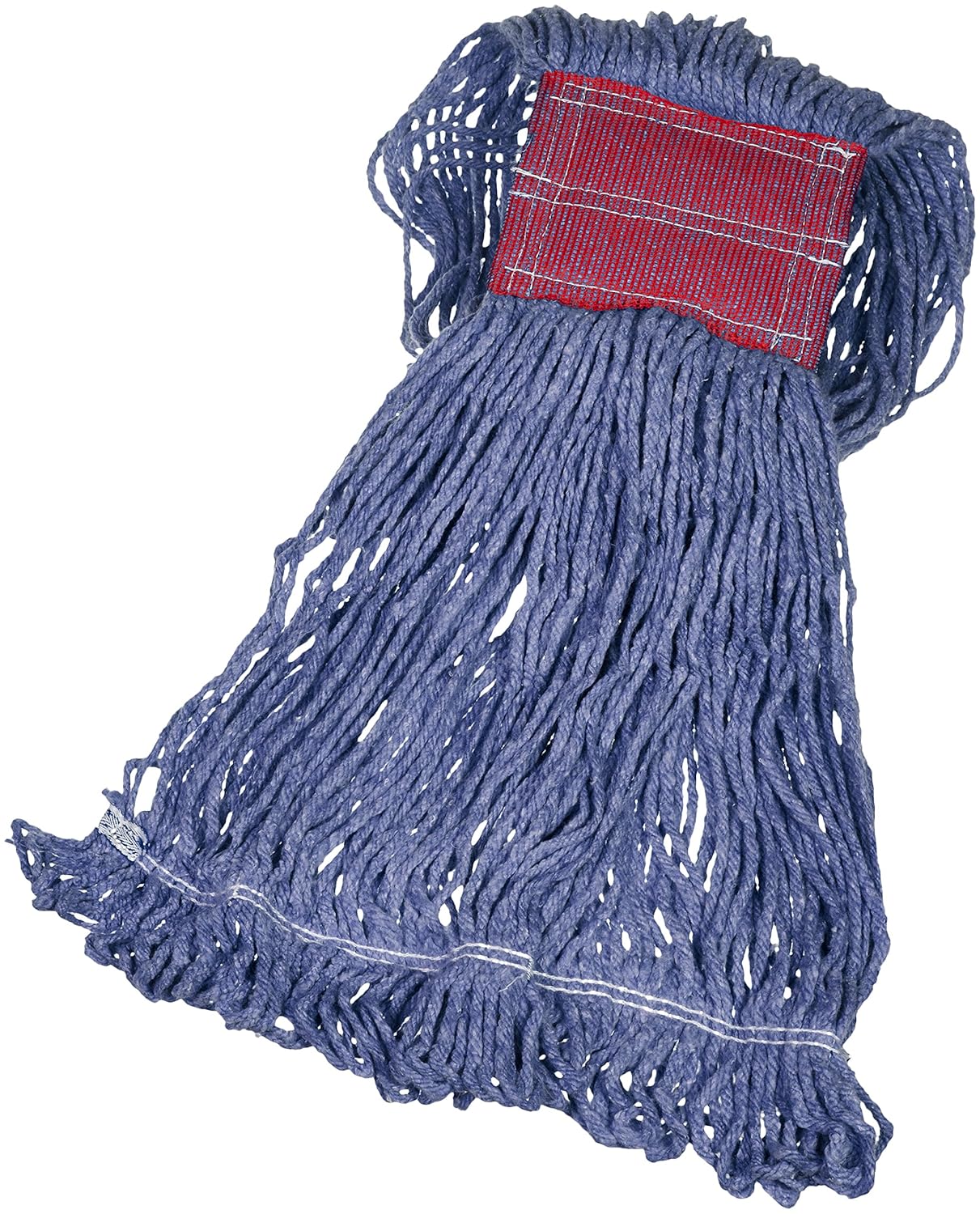 6-Pack of Blue Loop-End Synthetic Mop Heads
